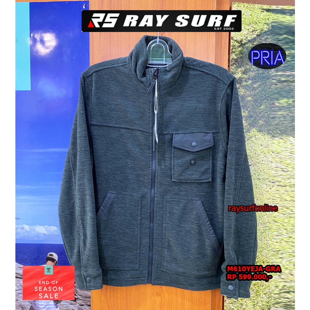 RAYSURF VISSLA SALE SWEATER PRIA M610YEJA-GRA ORIGINAL
