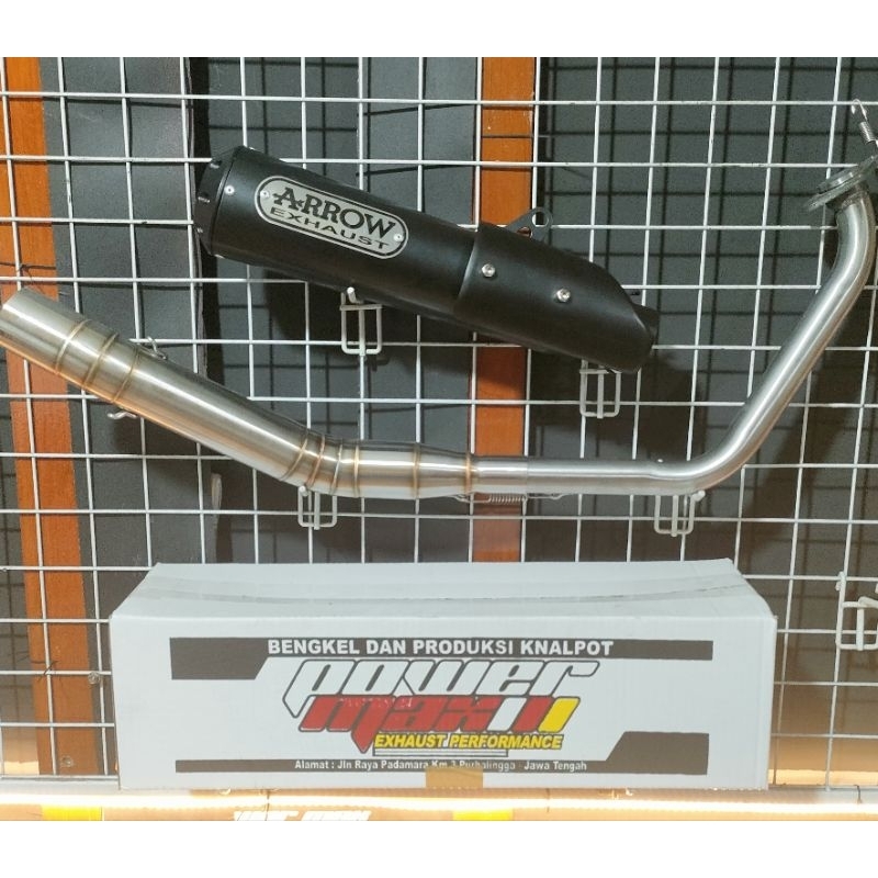 Knalpot Racing CBR150R,R15,GSX150 Full System Arrow