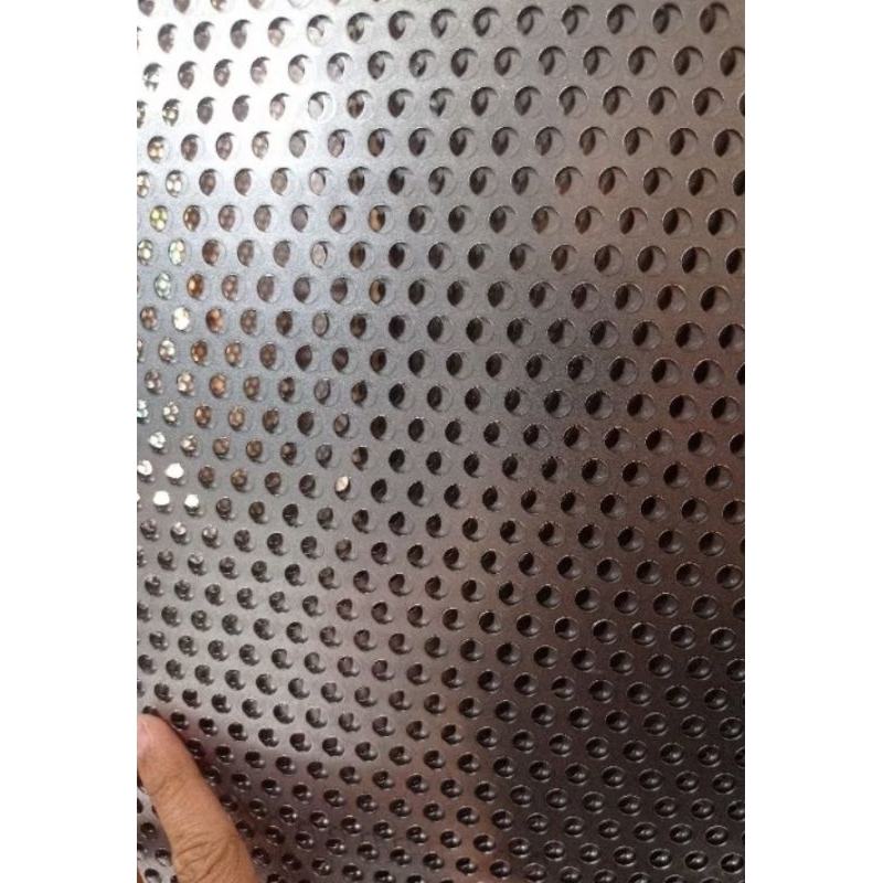 9x50 cm Plat Besi  Lubang 6 dan 20 mm tebal 2 mm Sarangan Cacah Rumput