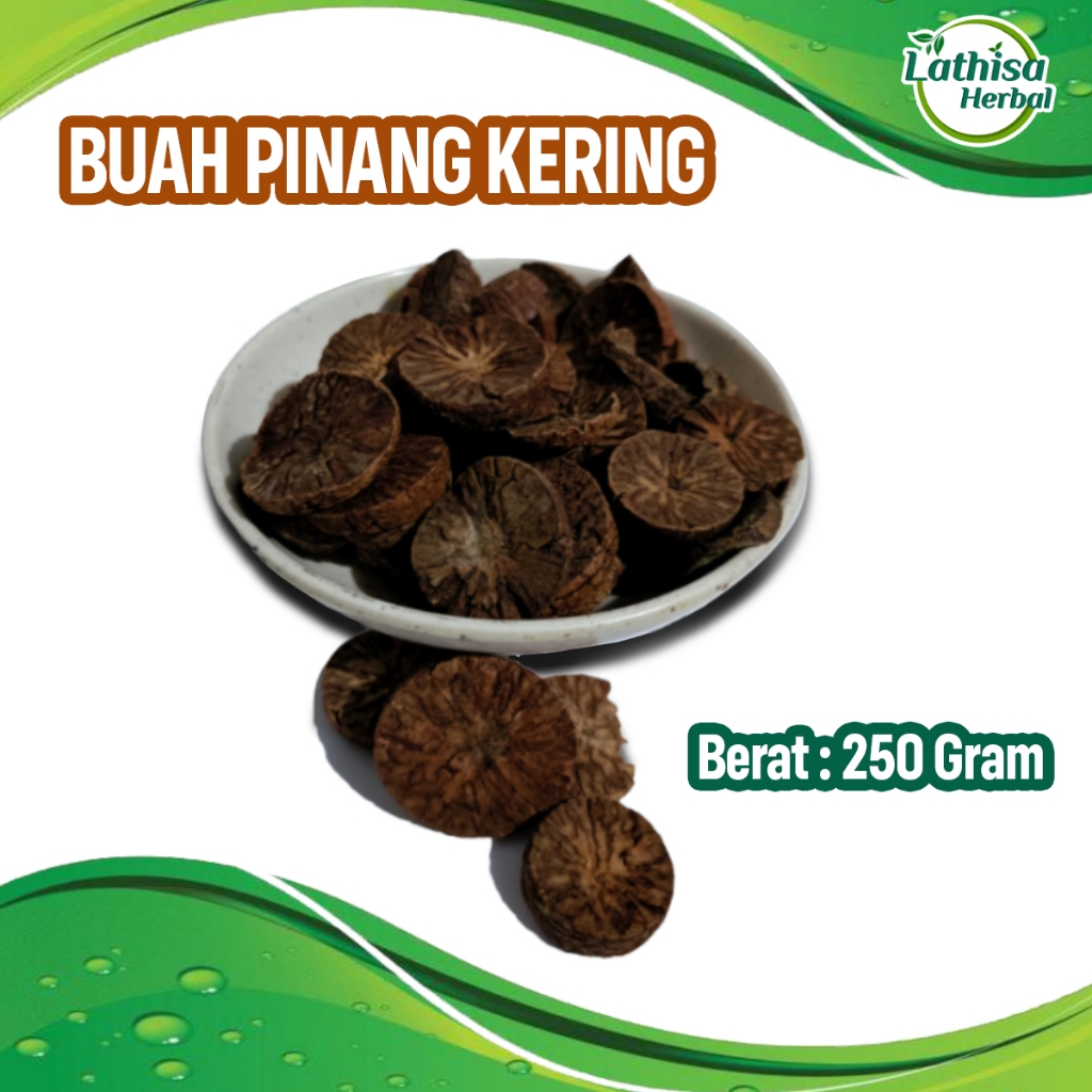 

Buah Pinang Mudq Kering Jambe 250 Gram Original