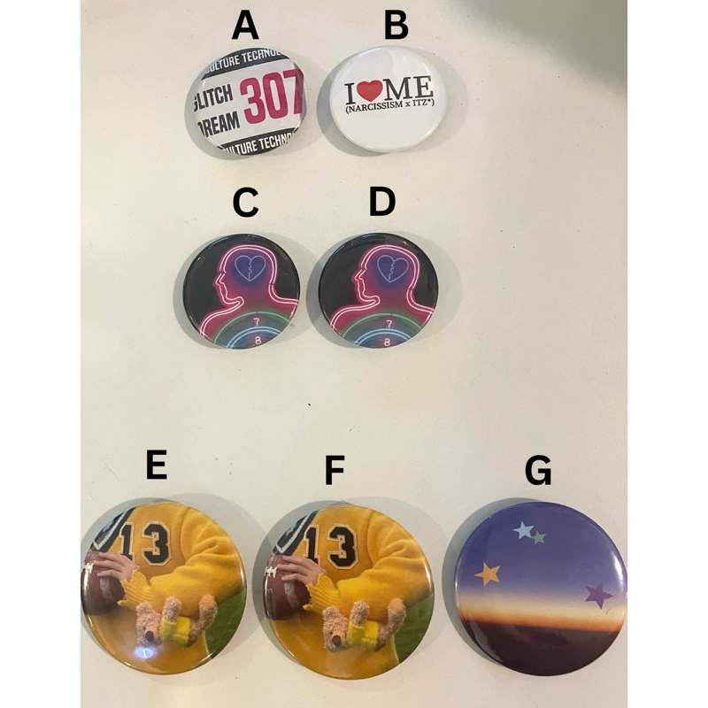Official ITZAVIBE x Narcissism Badge NCT Dream Jaemin