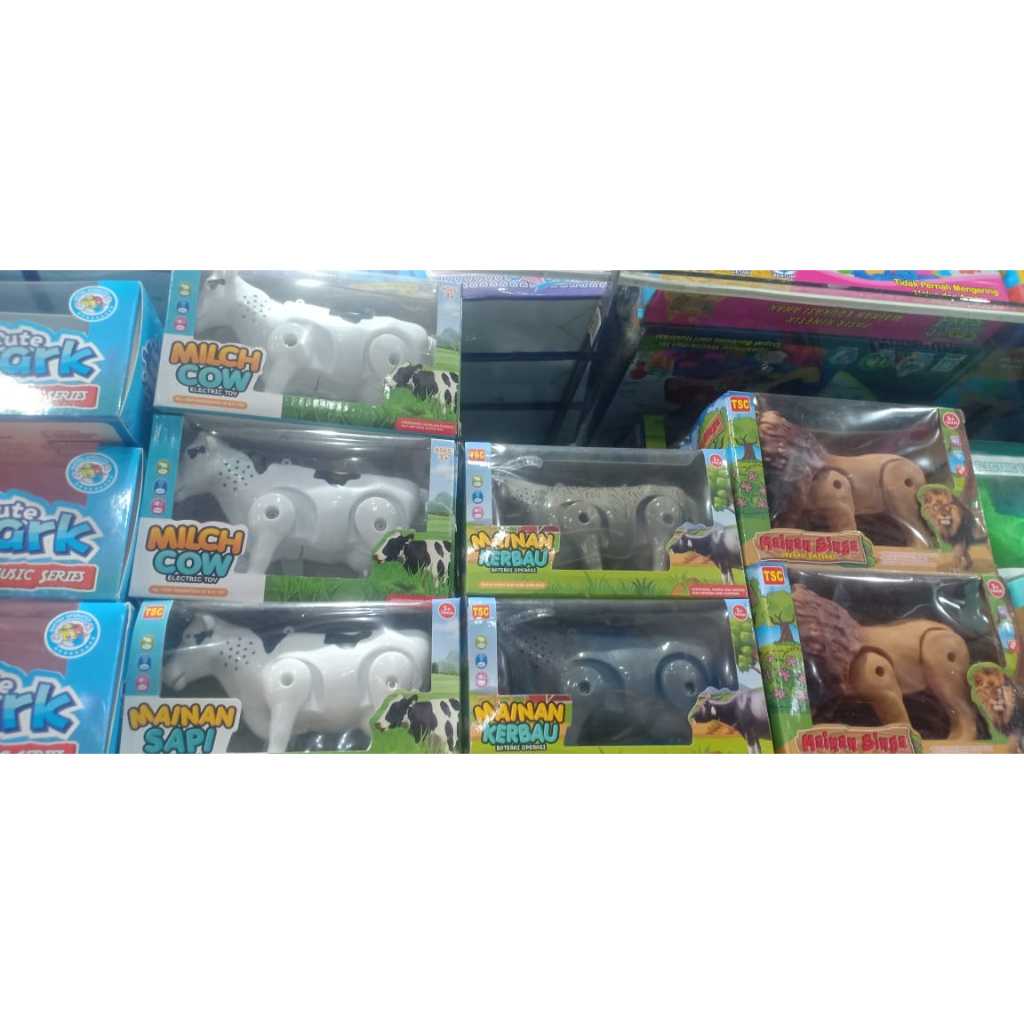 Mainan Anak Animal Kerbau Bisa Jalan Suara