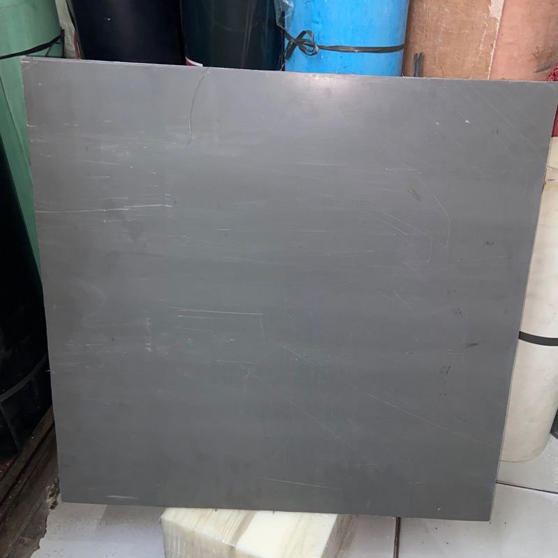 pvc abu lembaran tebal 20mm 40cm x 60cm