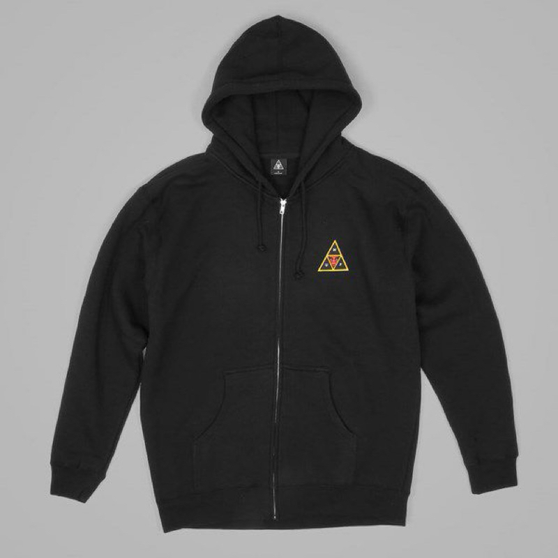 Huf x Obey zipper hoodie