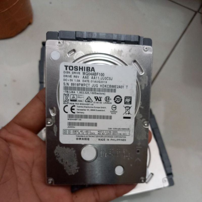hardisk laptop second  hdd laptop 1 TB 1tb  sentinel 100% bergaransi