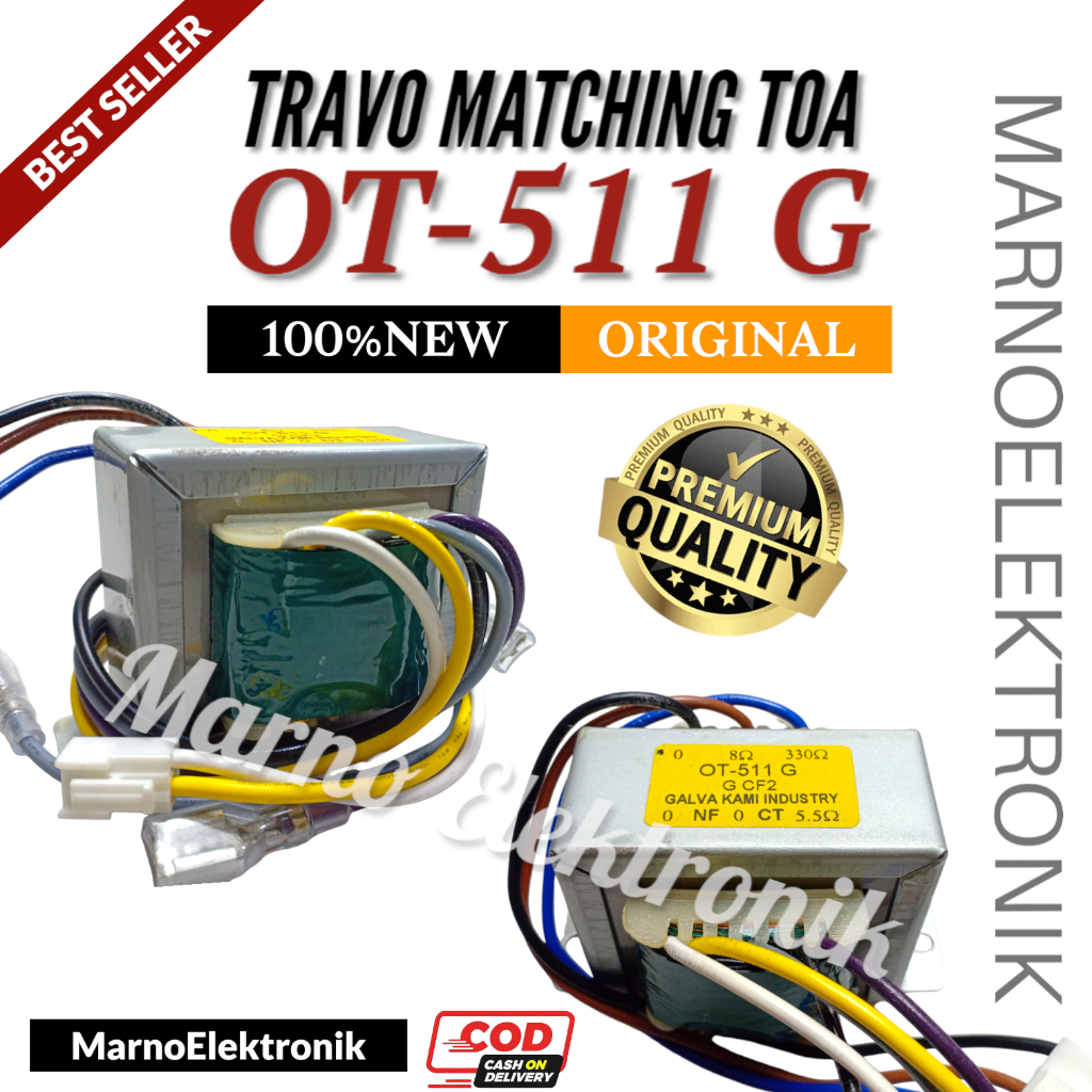 TRAVO TRAFO MATCHING TOA OT-511 (G) OT-511 G OT-511G OT511 OT 511 ASLI ORIGINAL ORI