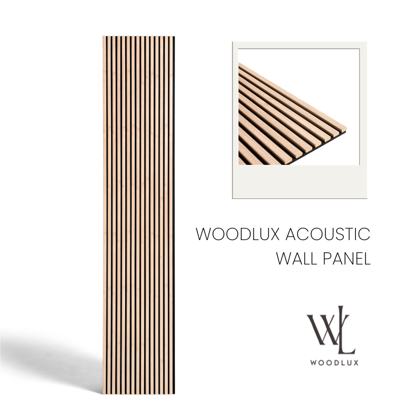 WOODLUX AKUPANEL - NATURAL OAK Panel Dinding Akustik