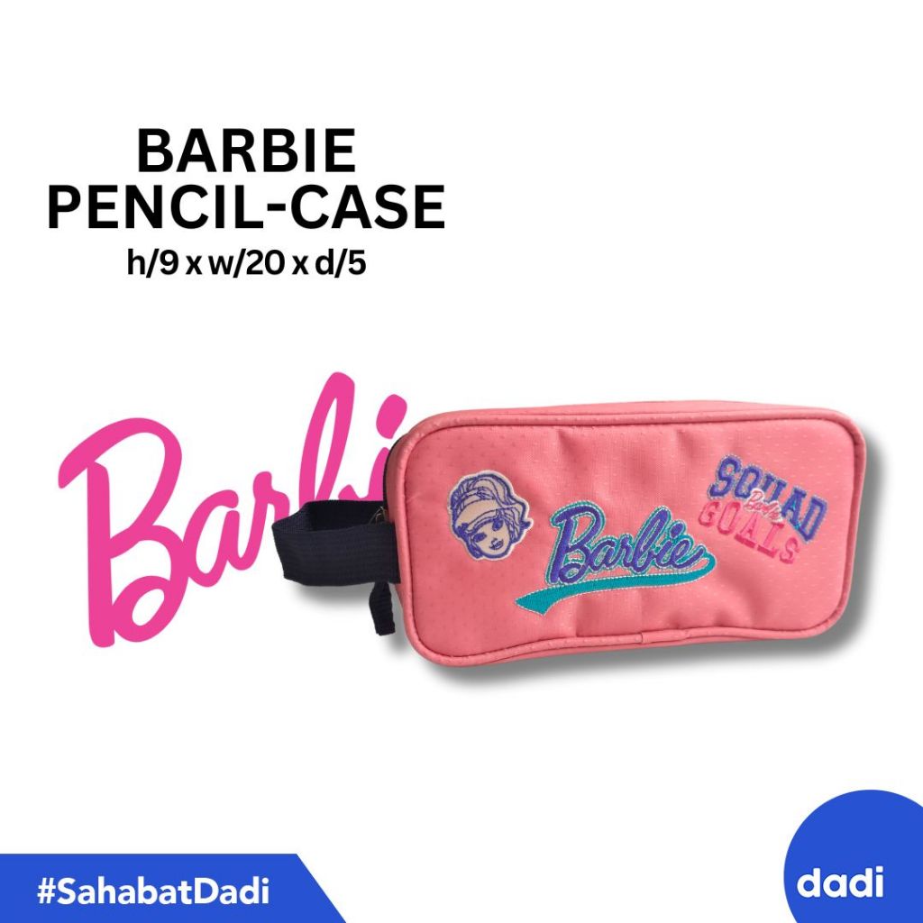 

Dadi - Barbie Squad Goals Pencil Case - Tempat Pensil/Alat Tulis