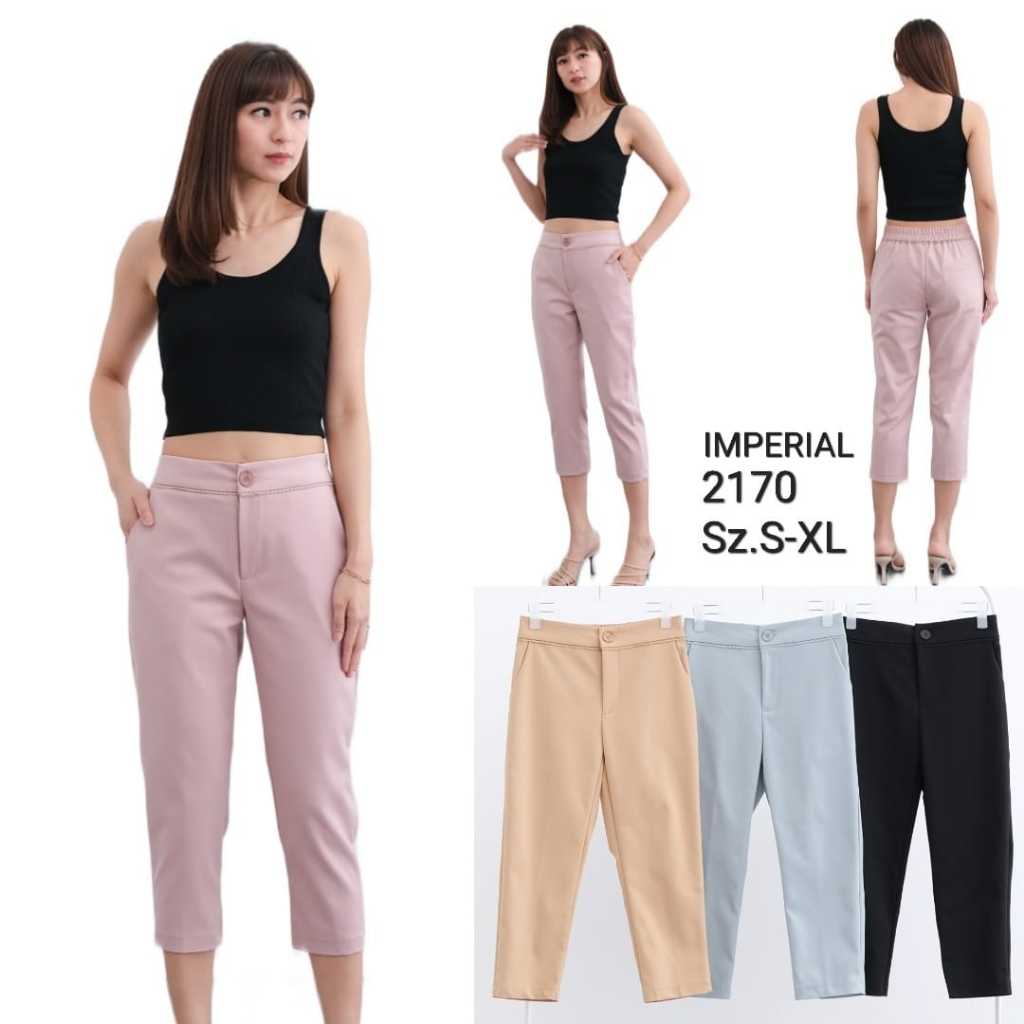 IMPERIAL Celana  Katun 7/8 Stretch Wanita 2170