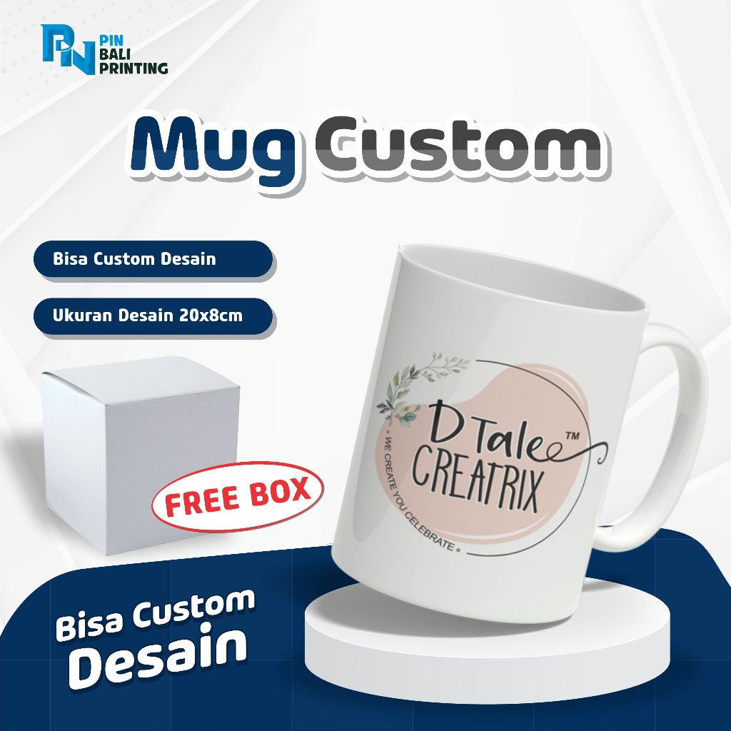 Mug Custom / Souvenir Mug / Kado / Birthday / Custom Tulisan dan Gambar