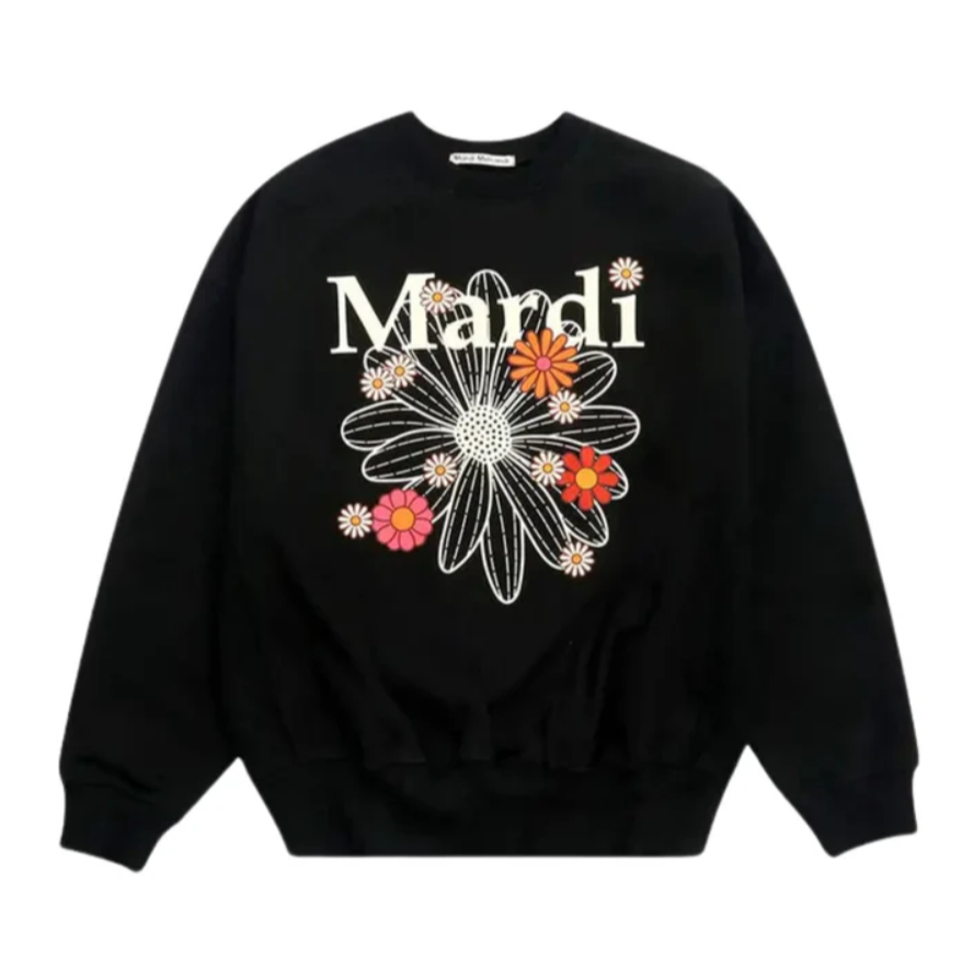 MARDI MERCREDI SWEATSHIRT WOMEN MARDI MERCREDI SWEATER WANITA MARDI FLOWER