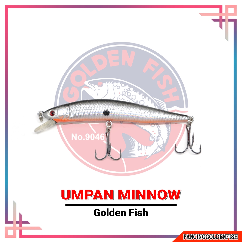 UMPAN PANCING GOLDENFISH LURE MINNOW 9 CM / 7 GRAM