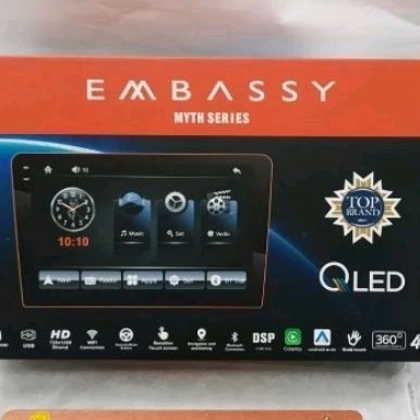 Head unit EMBASSY 9 Inch RAM 6/128 GB - Android EMBASSY 9 Inch RAM 6/128 GB - EMBASSY 9 Inch RAM 6/1