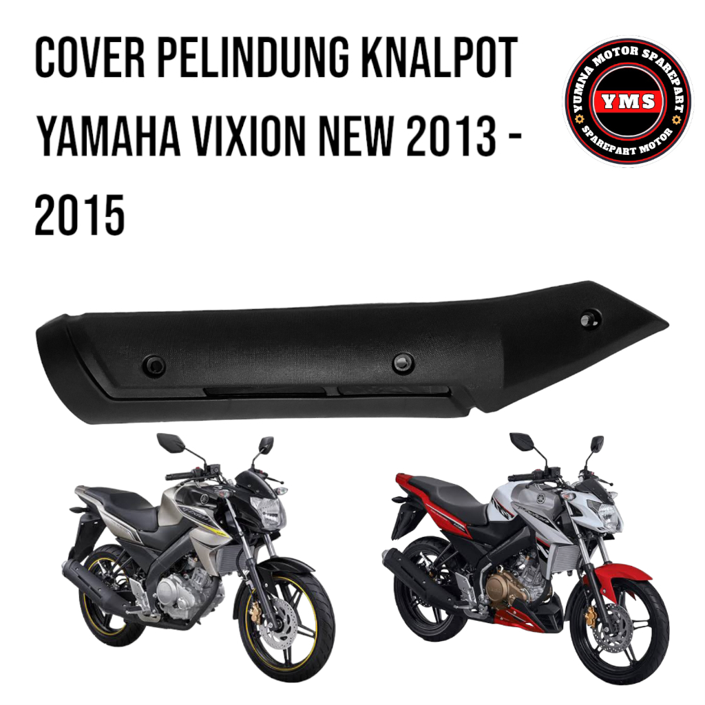 cover tutup knalpot Yamaha vixion new cover knalpot Vixion NVL NVA 1PA tameng kenalpot vixion new