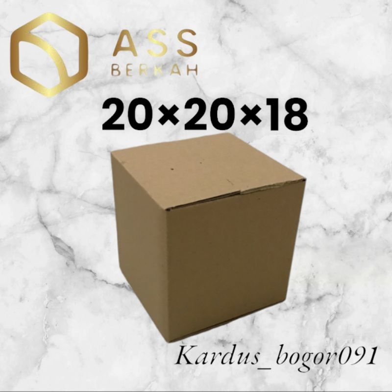 

kardus box packing 20×20×18