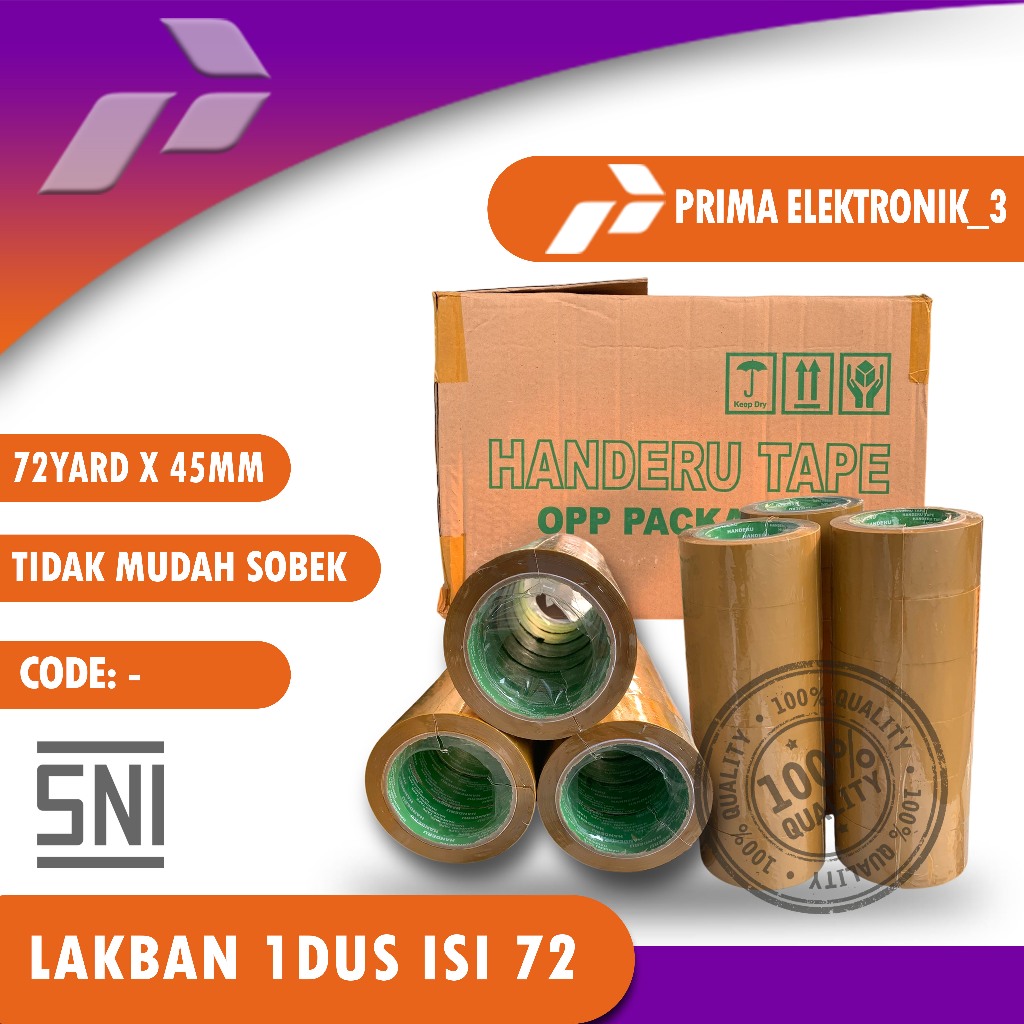 

1 DUS LAKBAN COKELAT HANDERU PAKET USAHA HARGA GROSIR