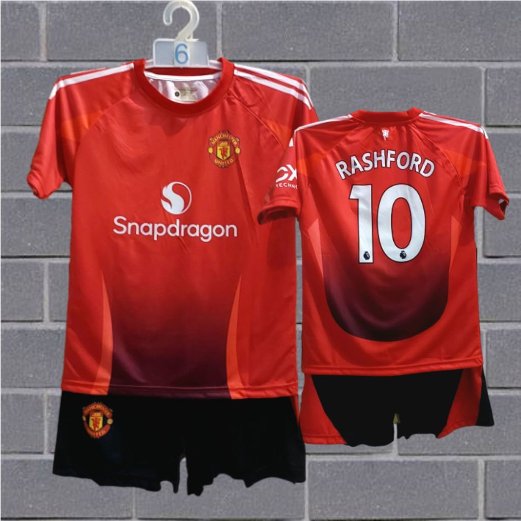 JERSEY MU PRINTING/SETELAN BAJU BOLA MU PRINTING/BAJU BOLA ANAK MU