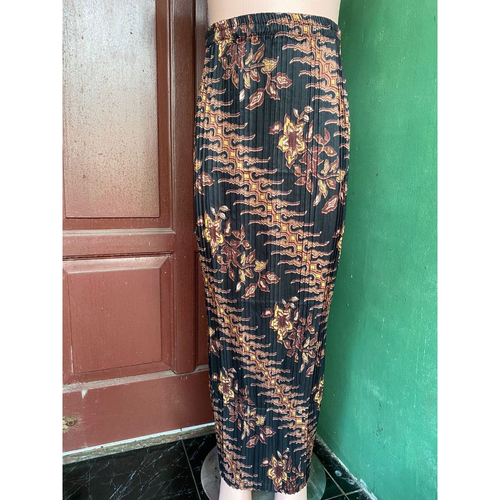 Rok Plisket Batik Anak Sd Bawahan Kebaya Anak Perempuan