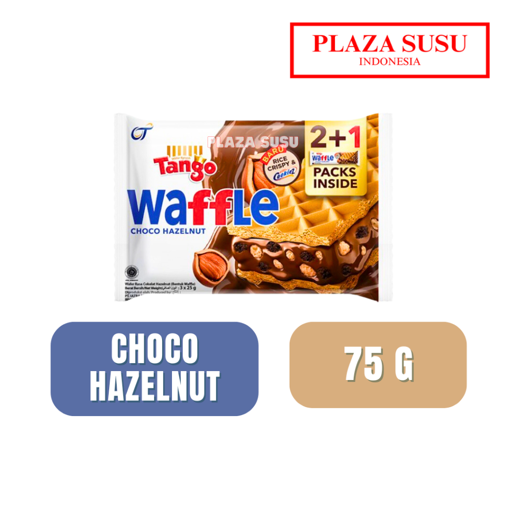 

CAMILAN WAFER TANGO WAFFLE CHOCO FLAVOR CRANCH HAZELNUT BISKUIT JAJAN CHOCOLATE 75G