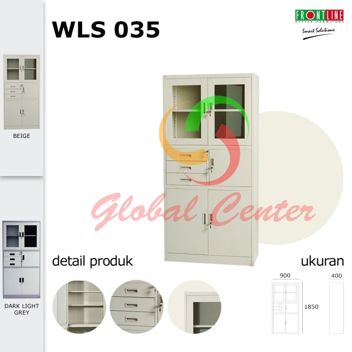 FRONTLINE LEMARI ARSIP BRANKAS WLS 035