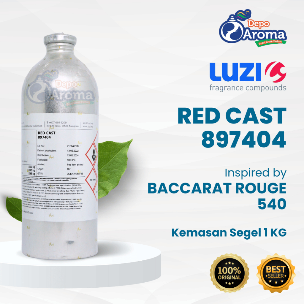 PARFUM BIBIT MURNI - RED CASINO - 1 Kg - LUZI