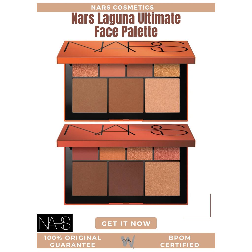 NARS Face Palette Laguna Ultimate Cheek Palette Contour After Glow highlight Bronzer Blush