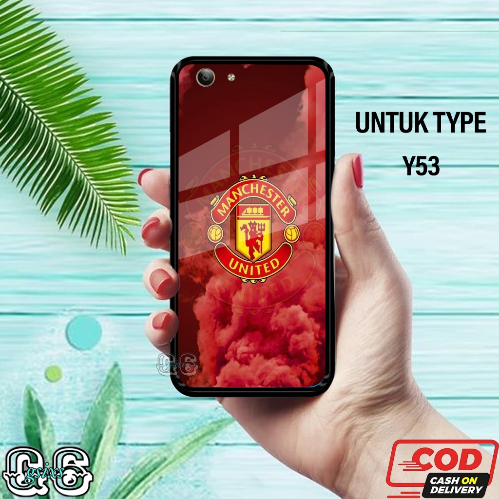 [gsixs_case]case vivo y53- case Glossy-Pelindung )case(manchester united)softcase hp-case hp-casing 