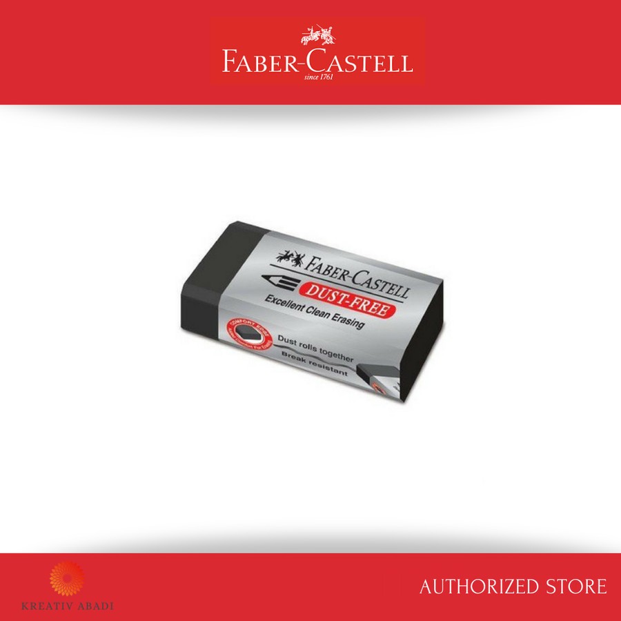 

Faber-Castell Eraser Dust-Free 187171 Black
