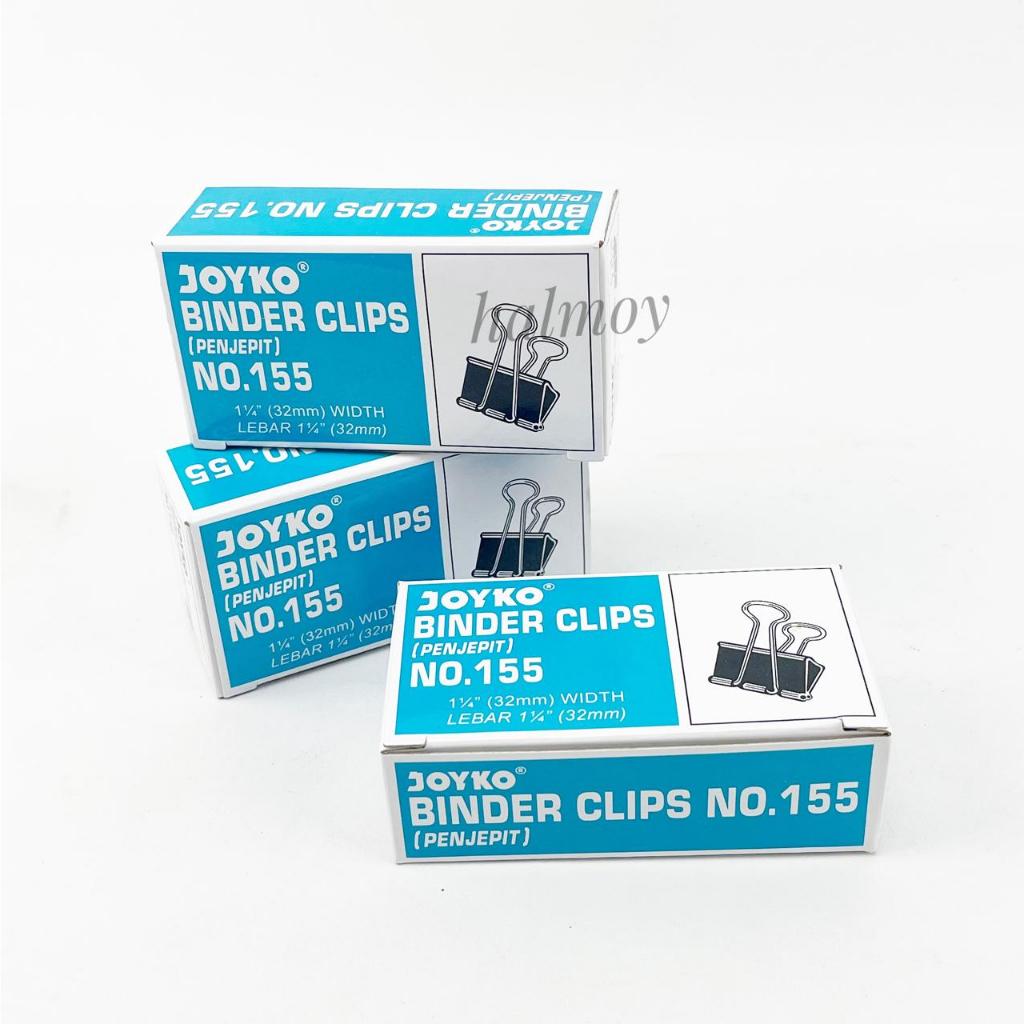 

BINDER CLIP / PAPER CLIP JOYKO NO. 155 ( 12 PCS )
