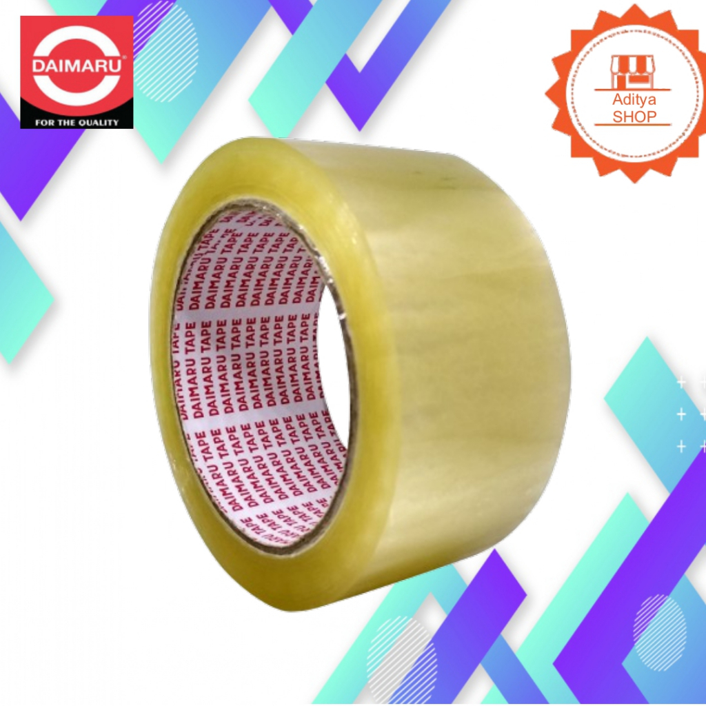 

Lakban Bening DAIMARU Ukuran 2 inch