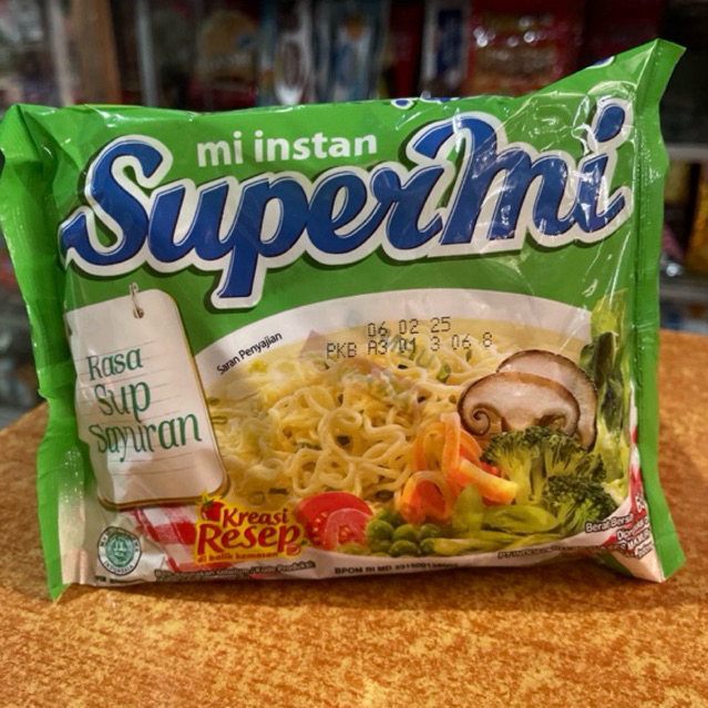 

SUPERMI SUP SAYURAN 65gr