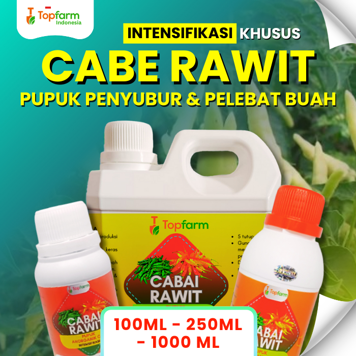 Pupuk Cair Cabe Rawit Agar Cepat Berbuah / Pupuk Cabe Rawit Terbaik / Pupuk Pelebat Buah Cabe Rawit
