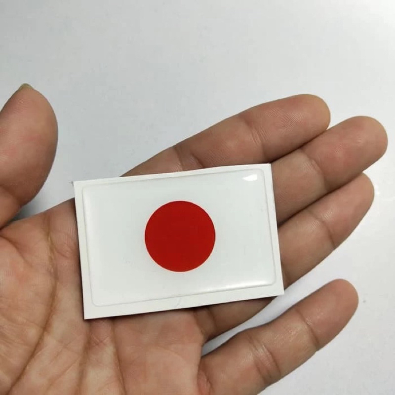 Stiker Timbul Bendera Jepang