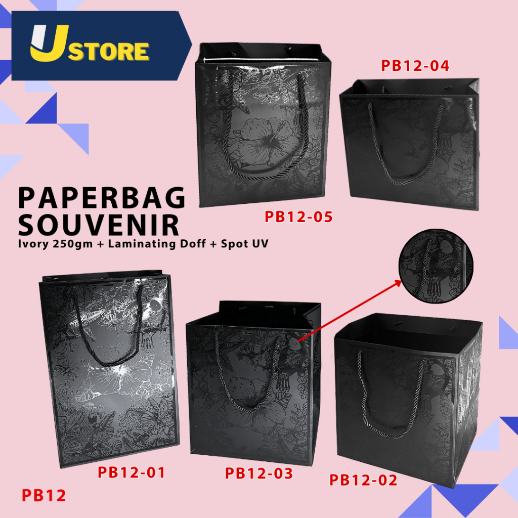 

Paper Bag Hadiah Jumbo / Premium Gift Bag / Tas Kado Jinjing / PB12