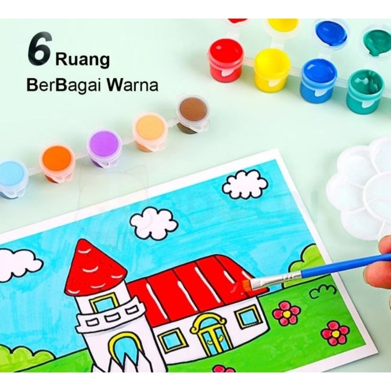 

cat air/mewarnai/melukis