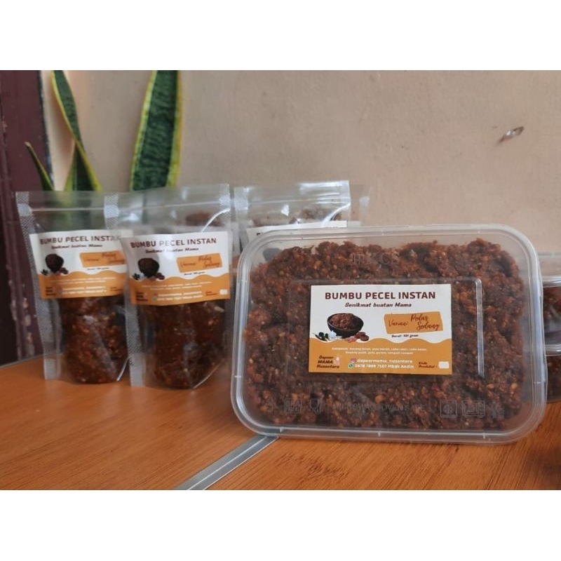 

Bumbu Pecel Instan DMN Catering Kacang Tanah