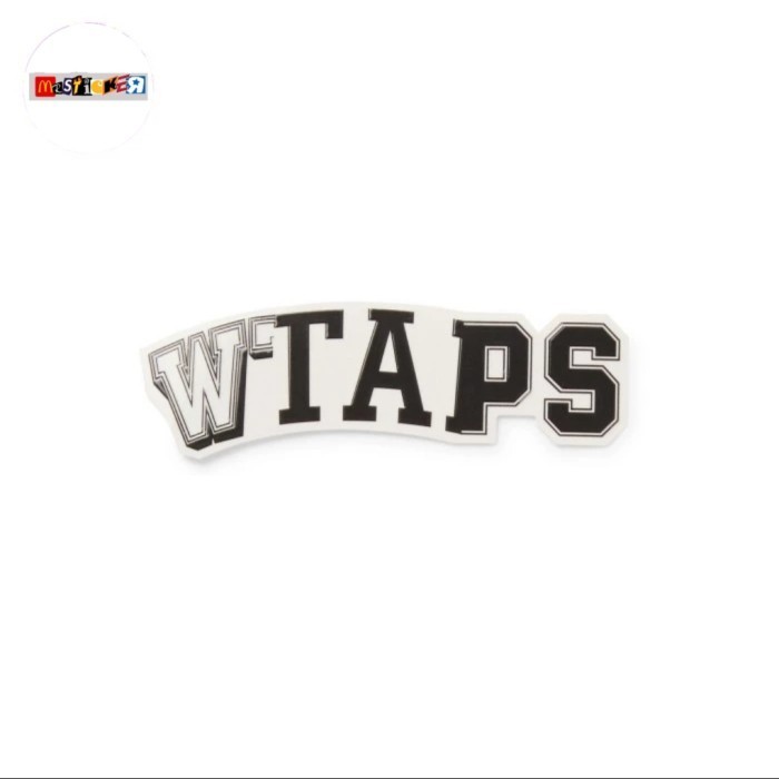 

sticker WTAPS arc collage logo diecut stiker streetwear japan