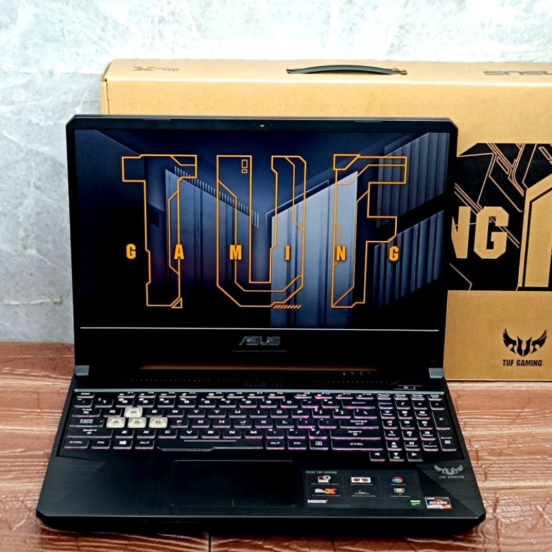 Laptop ASUS TUF GAMING FX505DT AMD Ryzen 7-3750H RAM 8GB SSD 512GB GTX 1650