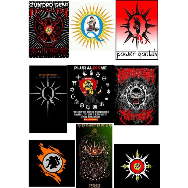 

sticker ikspi kera sakti isi 15 pcs