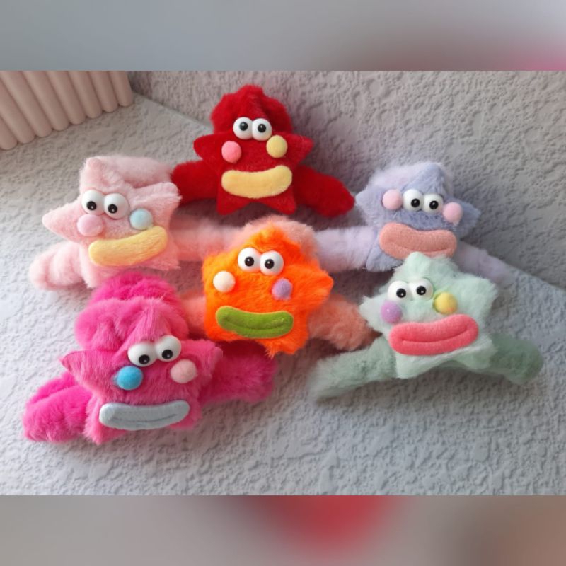 Jepit Rambut / Jepitan Rambut / Jepit Anak Dewasa Bulu Karakter Boneka Lucu Premium Korea Impor
