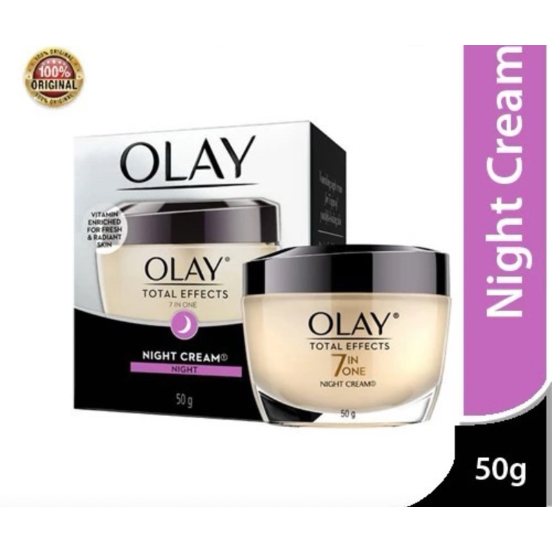 OLAY TOTAL EFFECT 7in1 ANTI AGING NIGHT CREAM 50gr