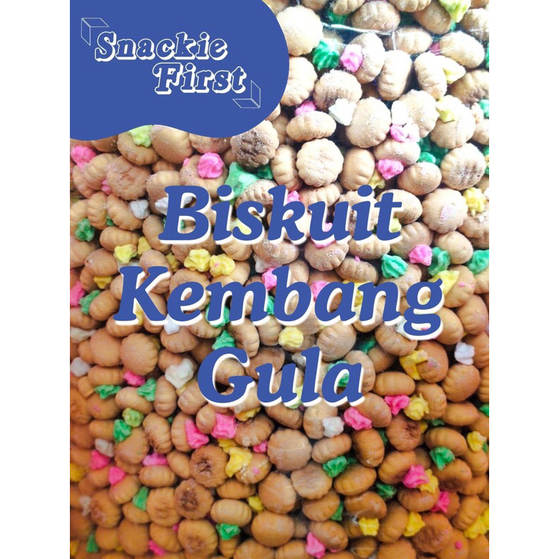 

BISKUIT KEMBANG GULA / BISKUIT GEM ROSE (250Gram)