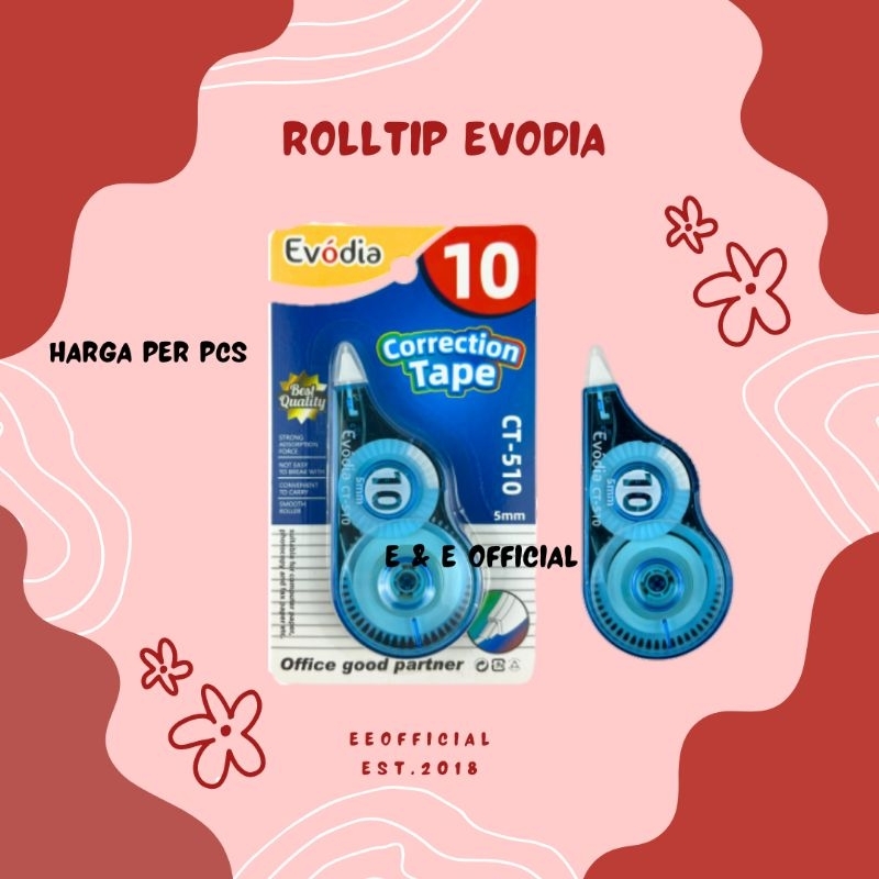 

CORRECTION TAPE EVODIA / ROLLTIP / LABEL TIP EX / TIP X