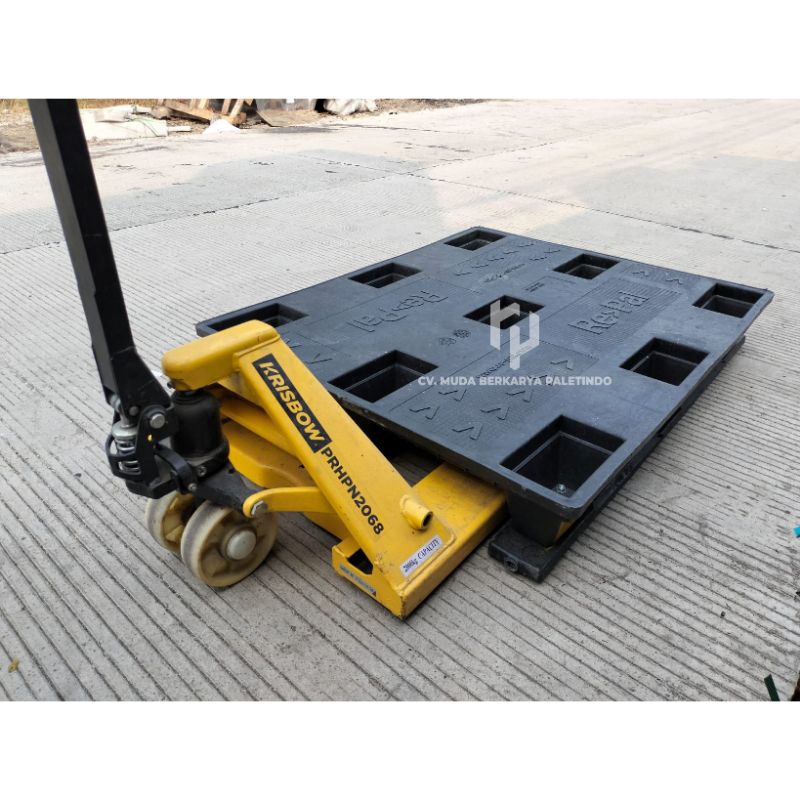 

Palet plastik bekas 120x100x15 pallet plastik kuat