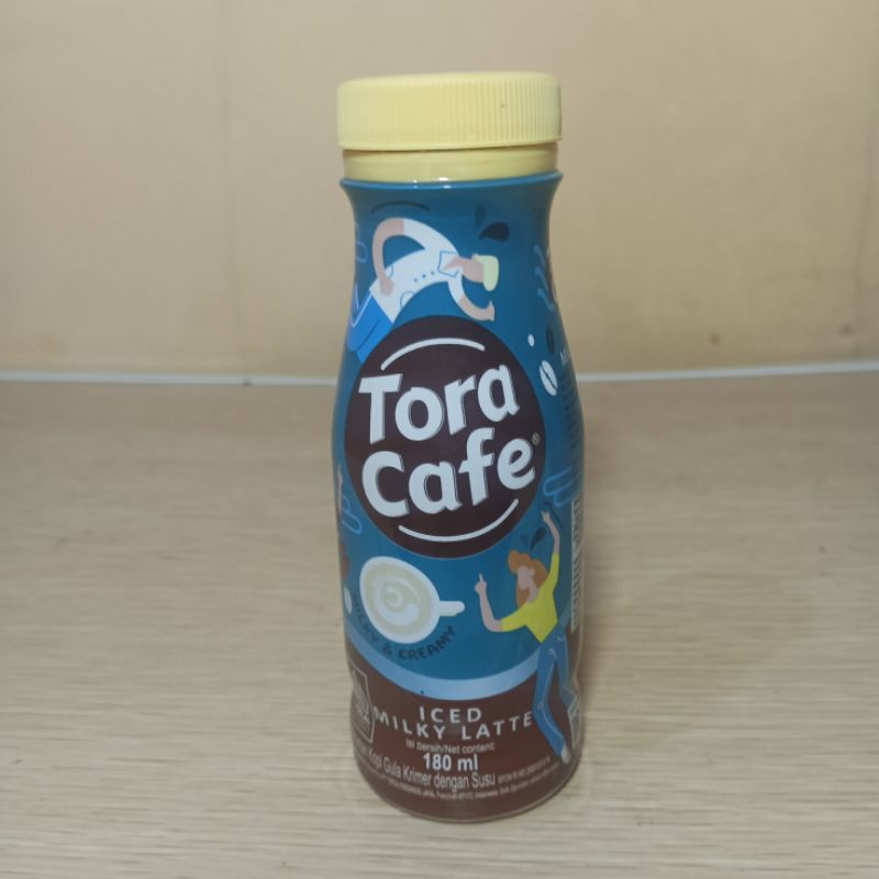 

Tora Cafe Iced Milky Late Botol 180ml - Minuman Kopi Gula Krimer Toracafe