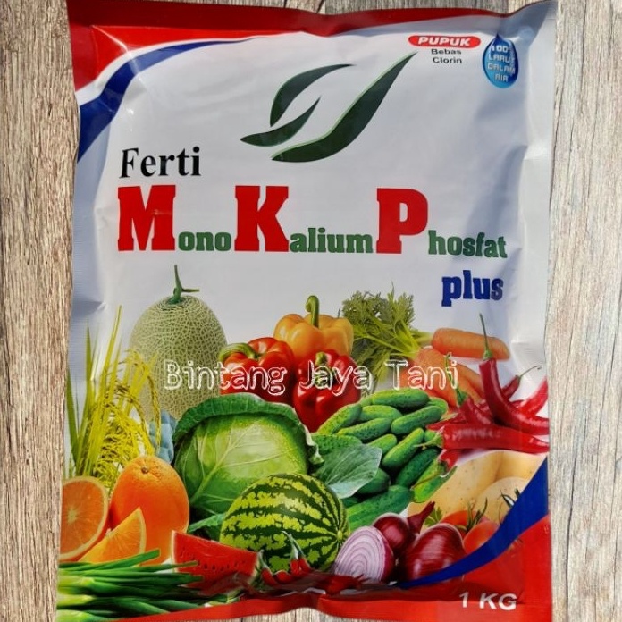 Grosir FERTI MKP PLUS 1 KG  PUPUK MONO KALIUM PHOSPAT  Pupuk Makro Majemuk Pk Mudah Larut AirPupuk P