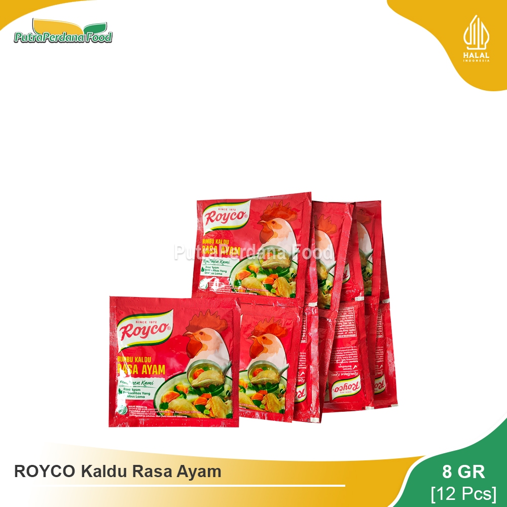 

ROYCO Rasa Ayam 8gr (12 Pcs)