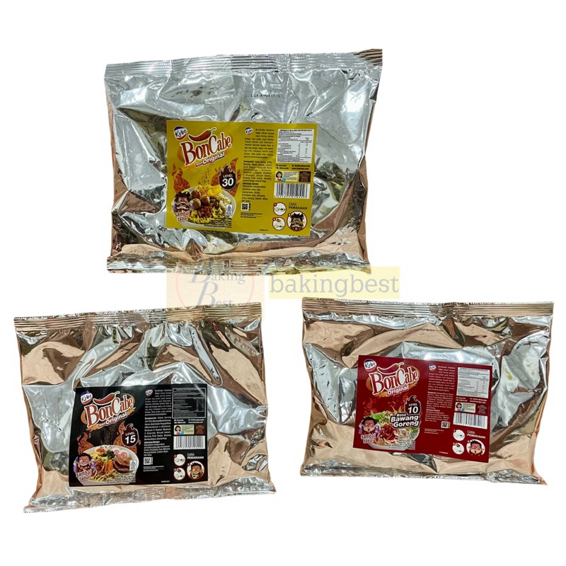 

BONCABE BIG SIZE PACK 200 gr LEVEL 10 , 15 , 30 . Bubuk Tabur Boncabe Halal Serbaguna untuk Makanan
