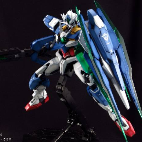 Original Made In Japan MG 1/100 00 oo Qant Qan(t) Qanta include stand base