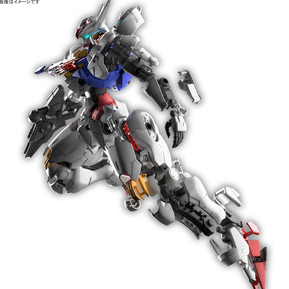 Made in Japan FM 1/100 Full Mechanics Aerial the Witch from Mercury No MG Barbatos